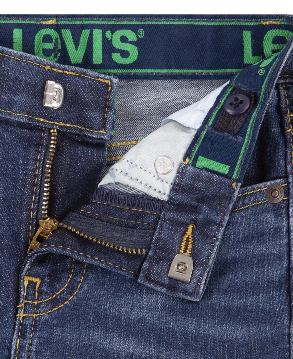 Levi's Toddler Boys 2T-4T Slim Fit Eco Performance Shorts