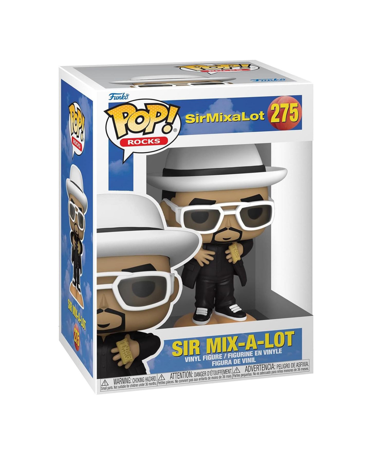 Детские фигурки Funko Pop! Sir-Mix-a-Lot 3.75" Vinyl, 1-Piece — фото 3