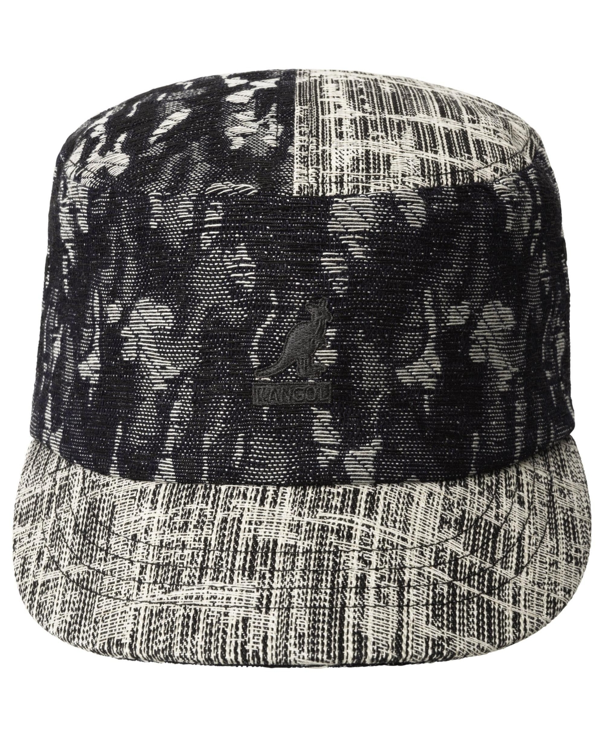 Kangol Men's Denim Mashup Army Cap
