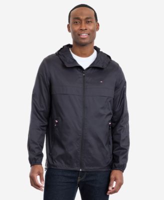 Men's Hooded Windbreaker Jacket