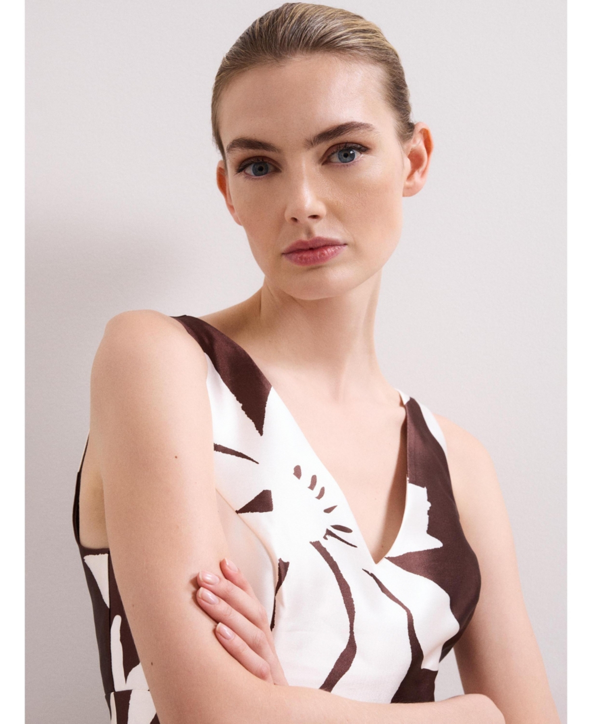 Phase Eight Women's Delicia V-Neck Print Dress