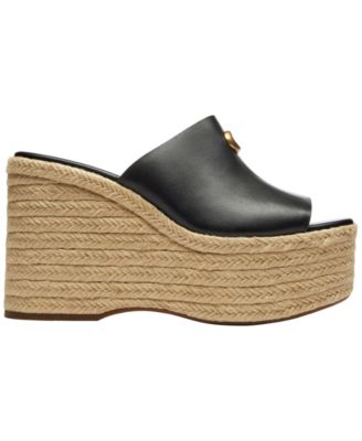 Women's Wedge Espadrilles Slip-On Sandals
