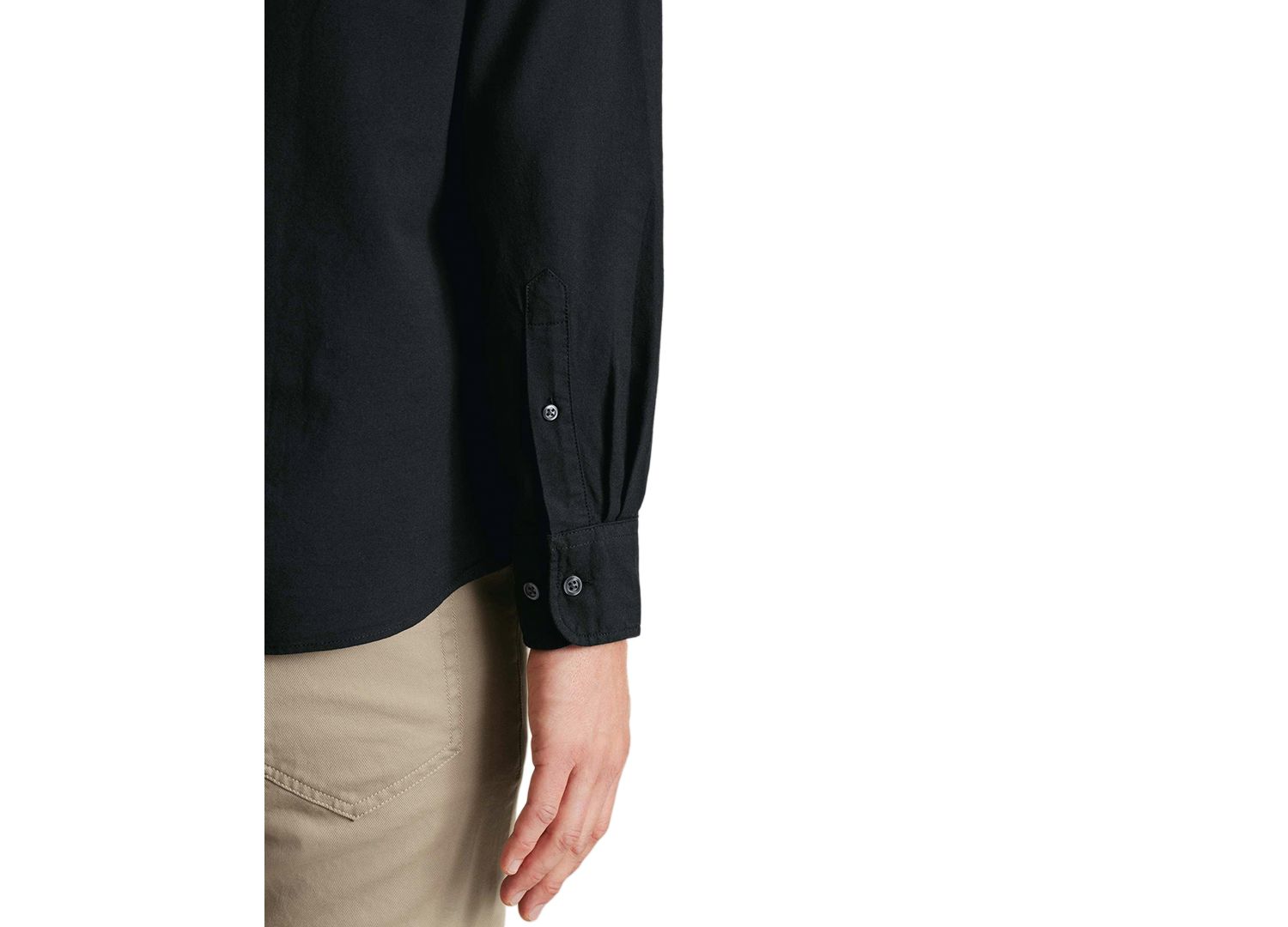 Men's Button-Down Stretch Washed Oxford Slim-Fit Shirt
