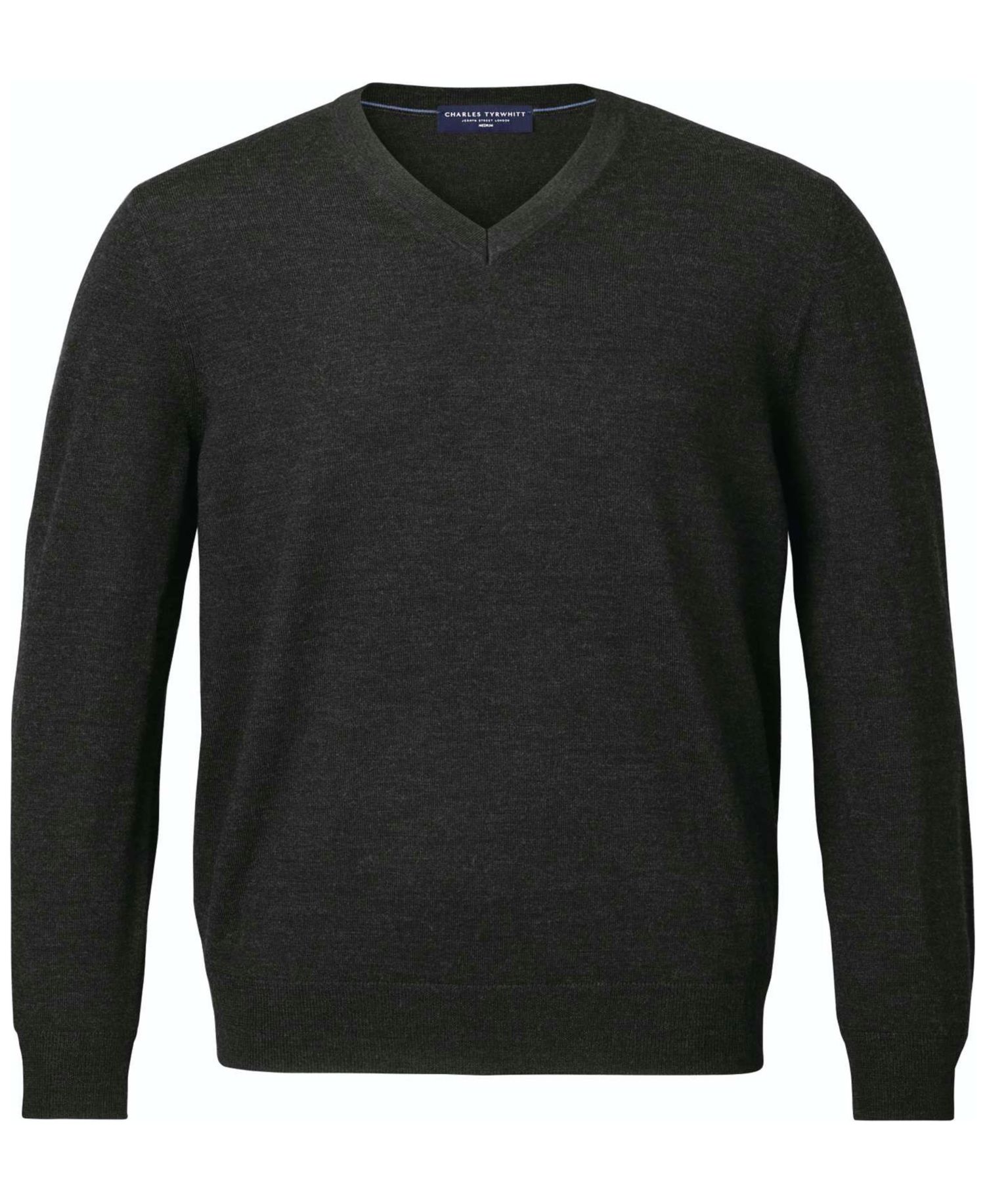 Men's V-Neck Regular-Fit Sweater