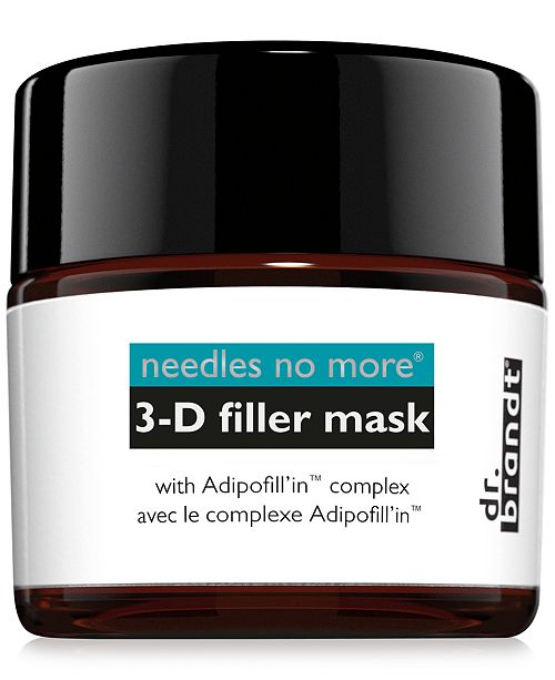 Dr Brandt Needles No More 3d Filler Mask Reviews Skin Care Beauty Macy S