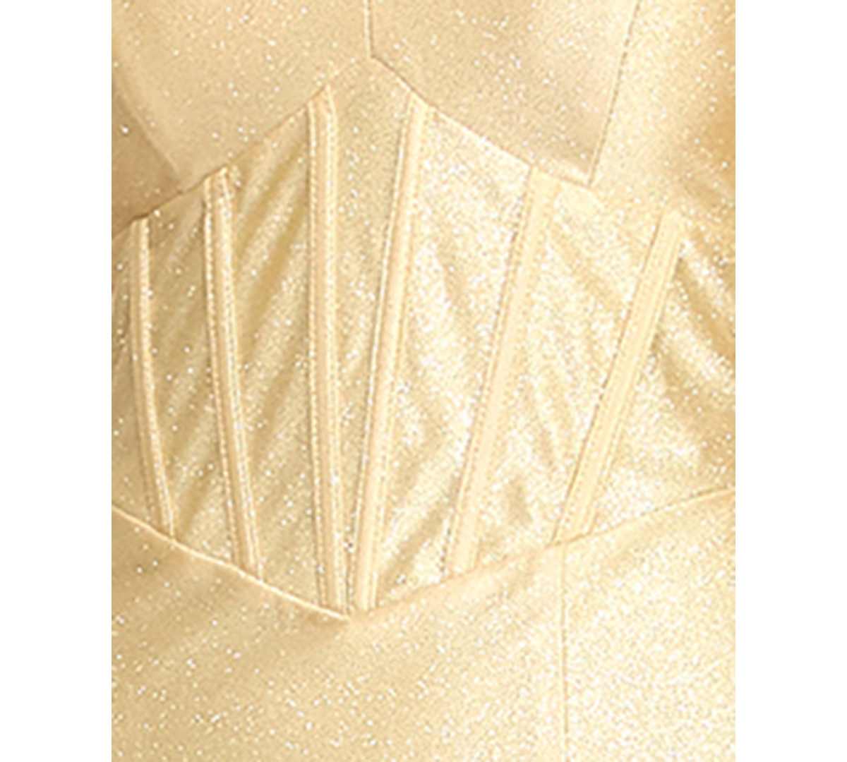 Emerald Sundae Juniors' Strapless Corset Gown