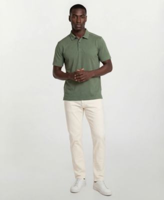 Men's Hybrid Stretch Regular-Fit Polo Shirt