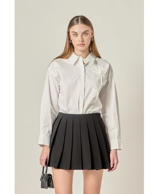 Women's Appliqued Accent Shirt