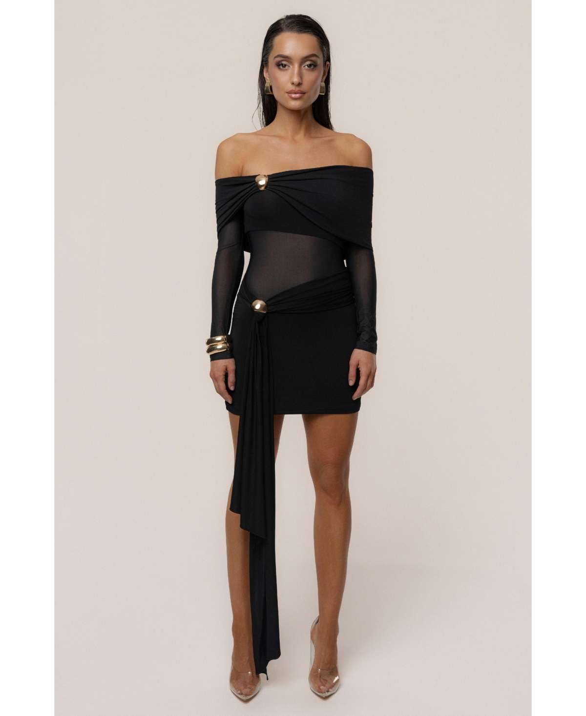 Jluxlabel Women's Glow State Drape Dress