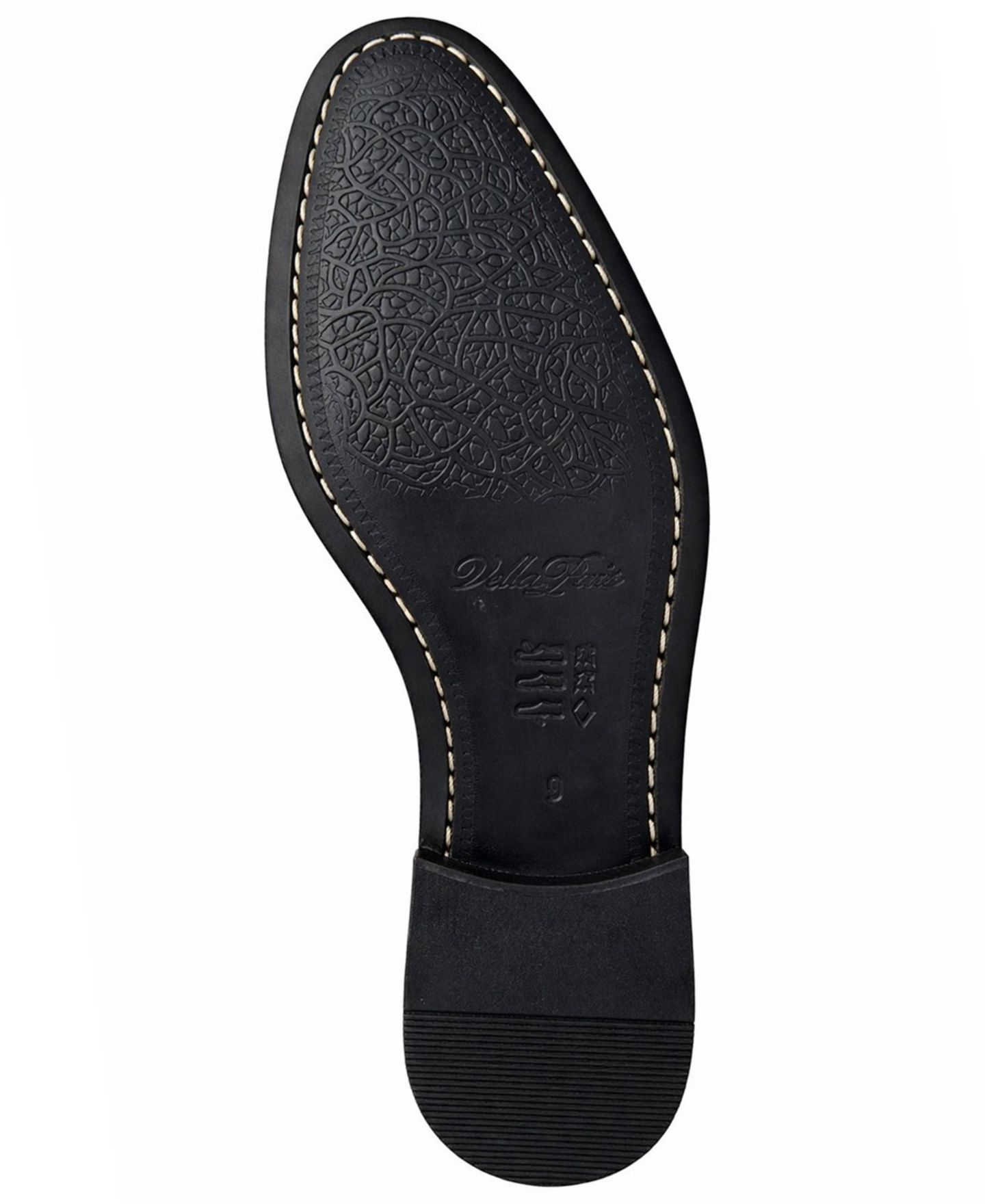 Мужские туфли VELLAPAIS Classic Monk Strap, цвет: Чёрный — фото 6