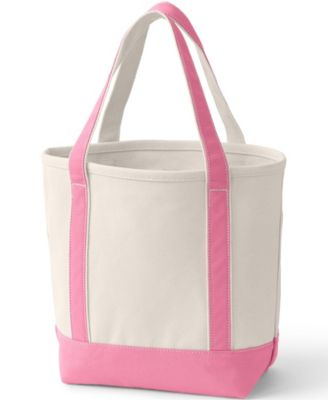 Pre-Monogrammed Letter A Canvas Tote Bag