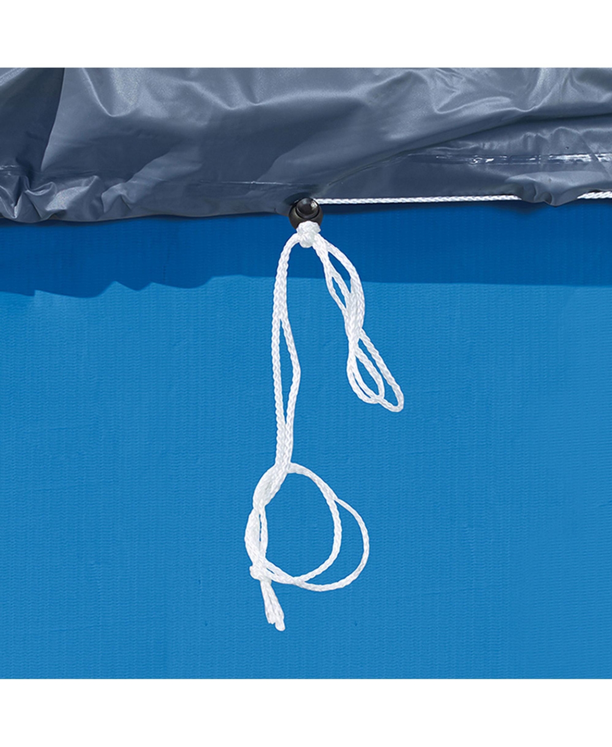 Funsicle 12ft Round Above Ground Frame Pool Debris Cover, Accessory Only, Gray