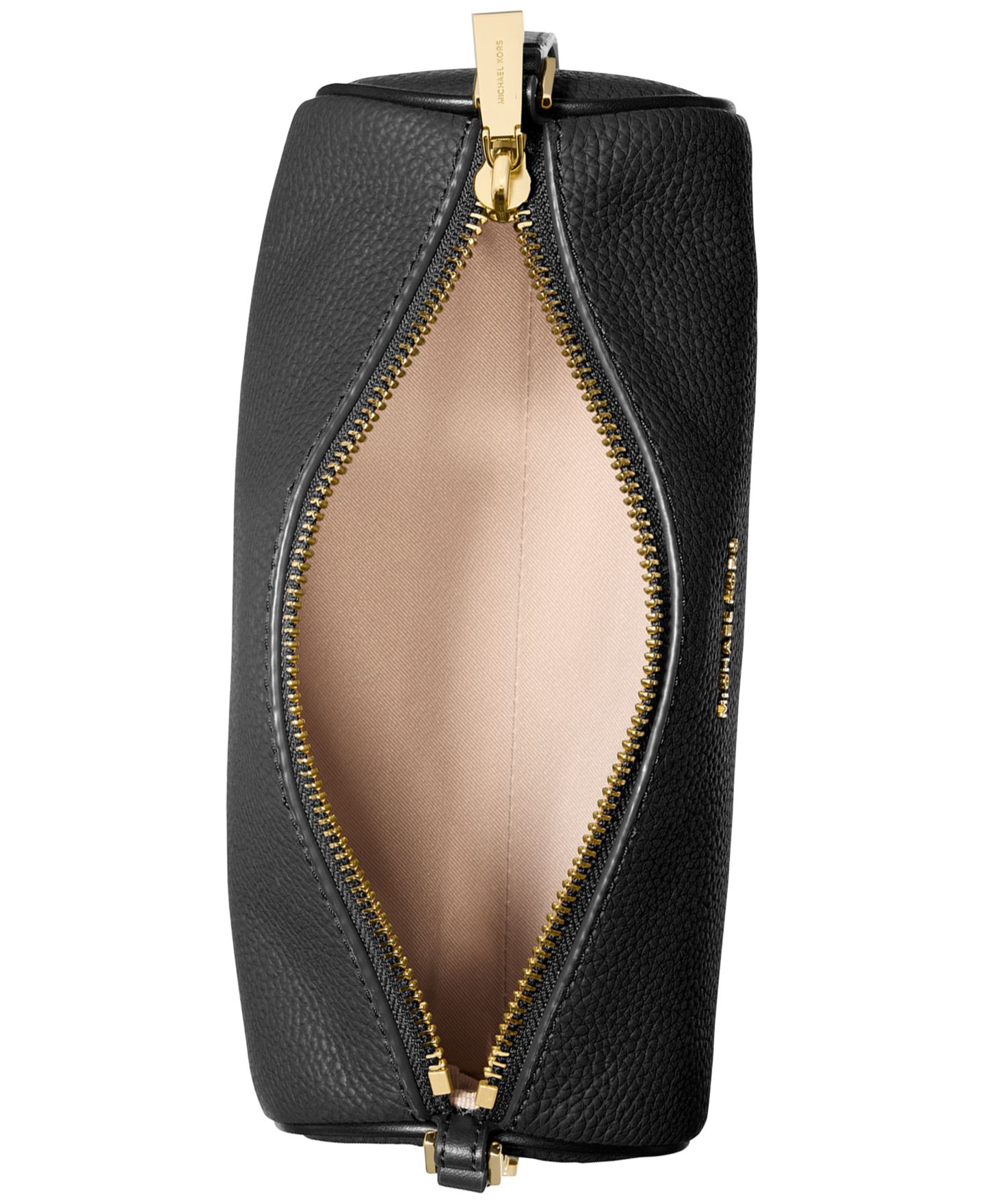 Женская сумка Michael Kors Izzy Small Barrel Pouchette, цвет: Чёрный — фото 3