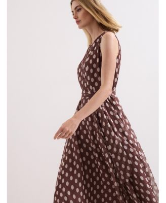 Women's Lucinda Midi Spot Dress