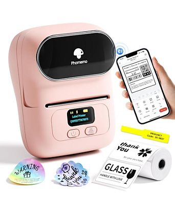 M110 Business Label Maker, Portable Bluetooth Thermal Label Printer