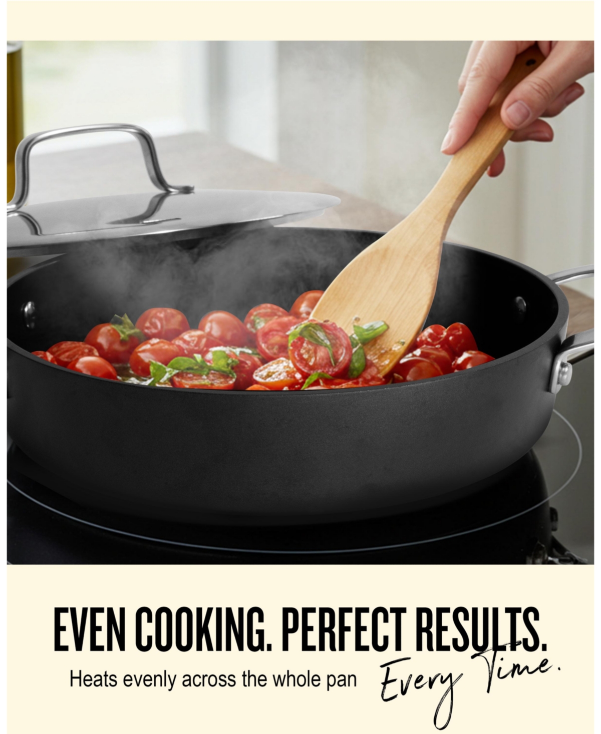 Alva Maestro 3pc Ceramic Nonstick 3.5 qt. Saute Pan & 11" Frying Pan Set