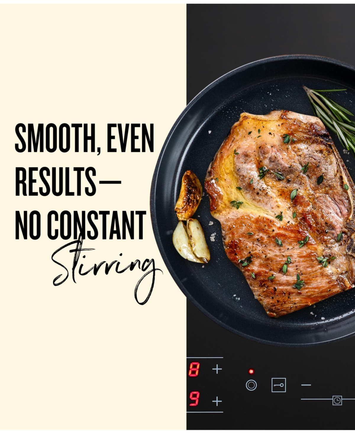 Alva Maestro Nonstick Stainless Steel Frying Pan – 5-Ply