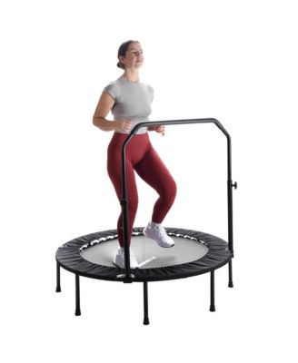 Stamina inMotion 48" Round Fitness Trampoline with Adjustable Handlebars