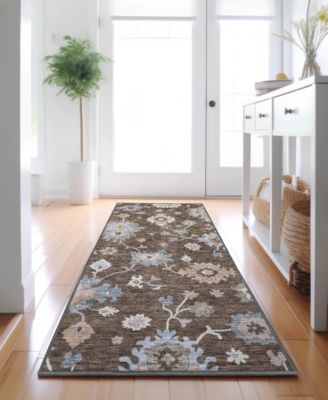Hatay Washable HY4 2'3"x7'6" Runner Area Rug