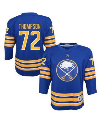 Big Boys and Girls Tage Thompson Blue Buffalo Sabres Home Replica Jersey