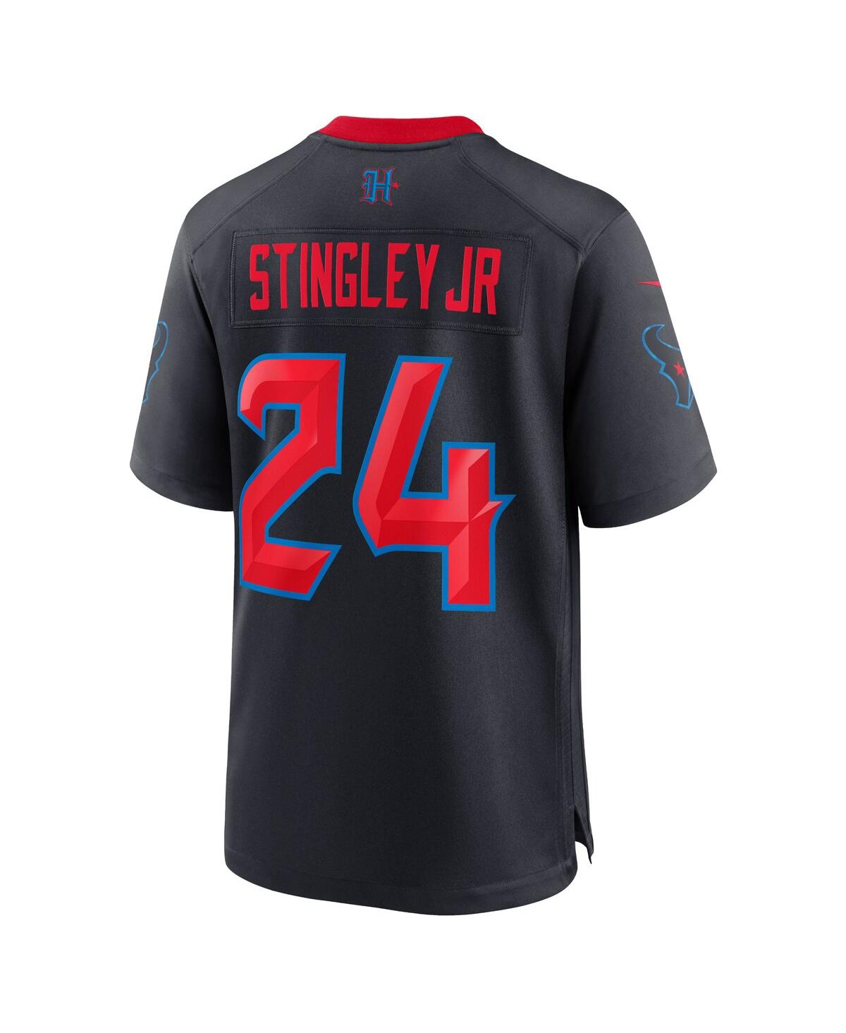 Nike Men's Derek Stingley Jr. Navy Houston Texans 2nd Alternate Game Jersey
