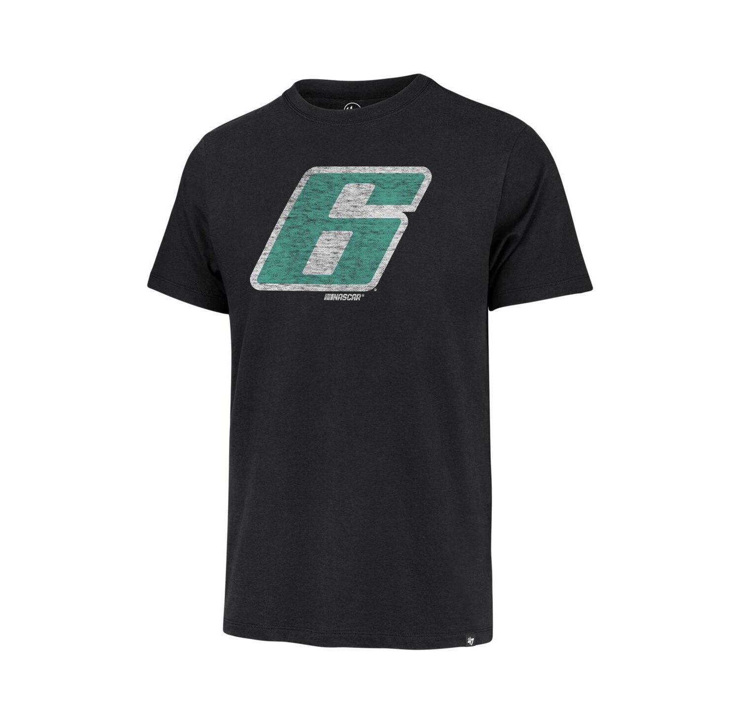 Men's Black Brad Keselowski Driver Number Franklin T-Shirt