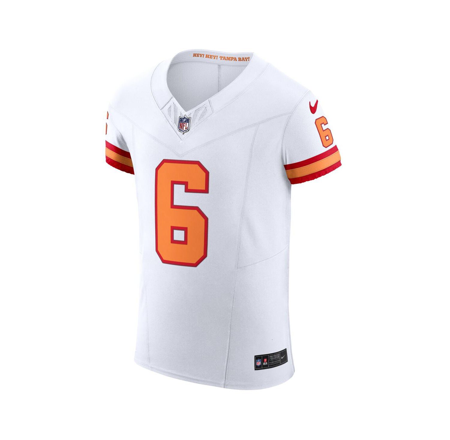 Men's Baker Mayfield White Tampa Bay Buccaneers The '76 Jersey Vapor F.U.S.E. Elite Jersey