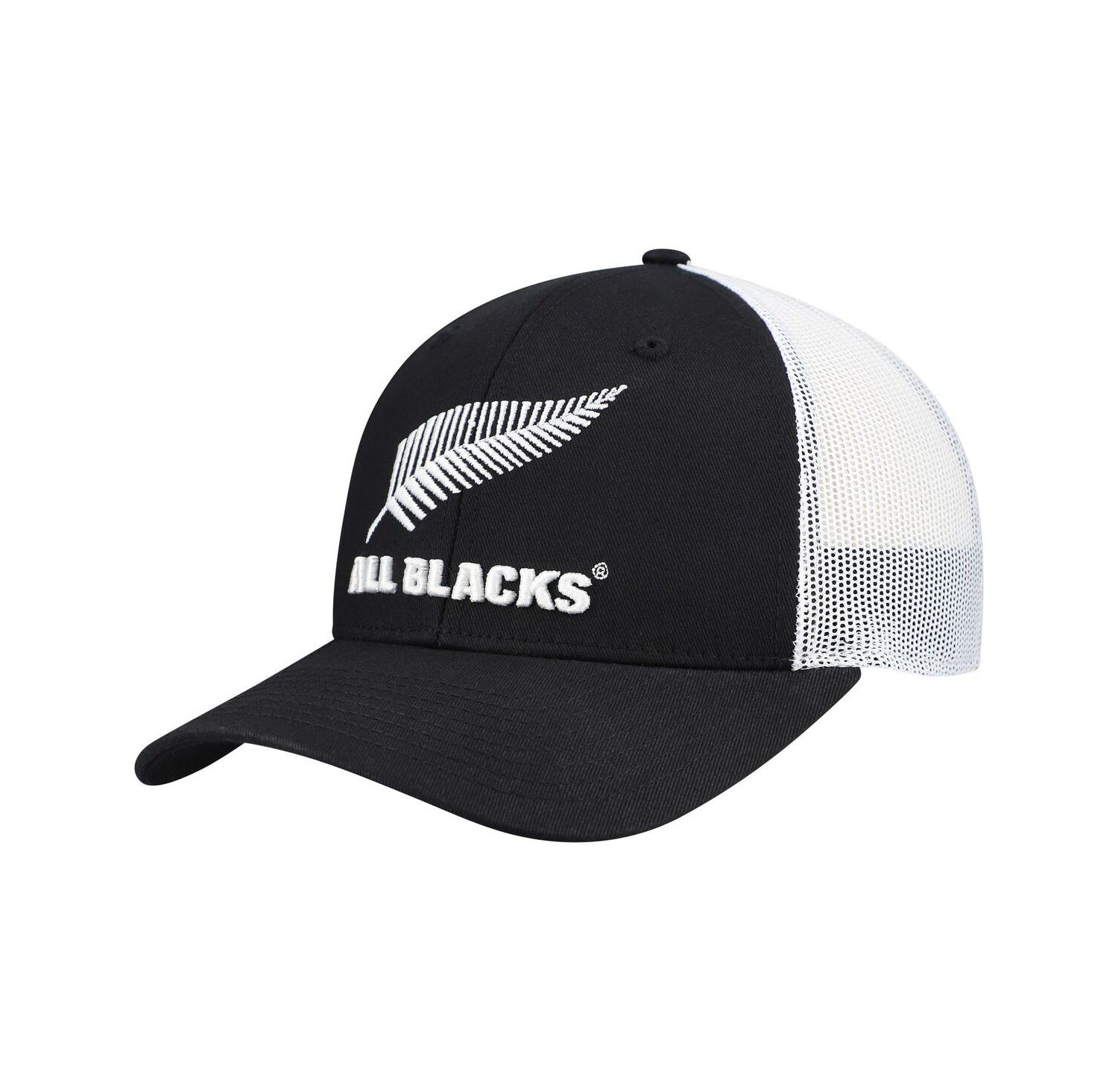 Men's Black All Blacks Generic Mass Trucker Adjustable Hat
