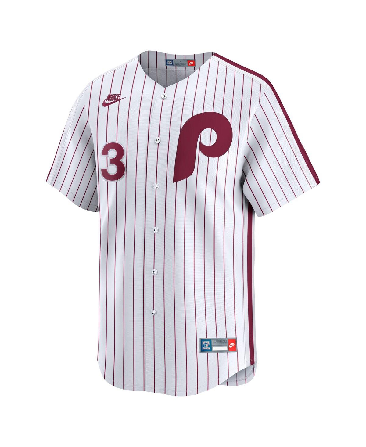 Nike Men's Bryce Harper White Philadelphia Phillies Cooperstown Collection Limited Jersey