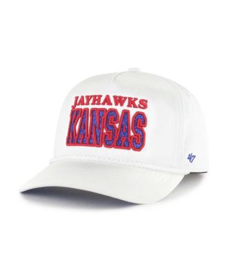 Women's White Kansas Jayhawks Outspoken Hitch Adjustable Hat