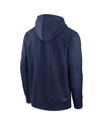 Men's Navy Seattle Mariners Authentic Collection Therma-FIT Hoodie
