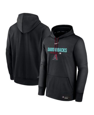 Men's Black Arizona Diamondbacks Authentic Collection Therma-FIT Hoodie