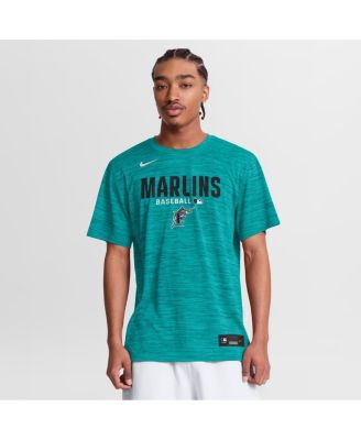 Men's Teal Miami Marlins Authentic Collection Velocity Dri-FIT T-Shirt