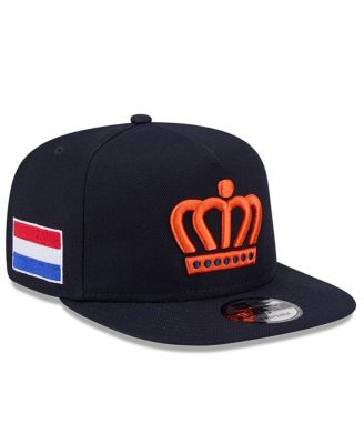 Men's Navy Netherlands Baseball 2026 World Baseball Classic 9FIFTY A-Frame Snapback Hat