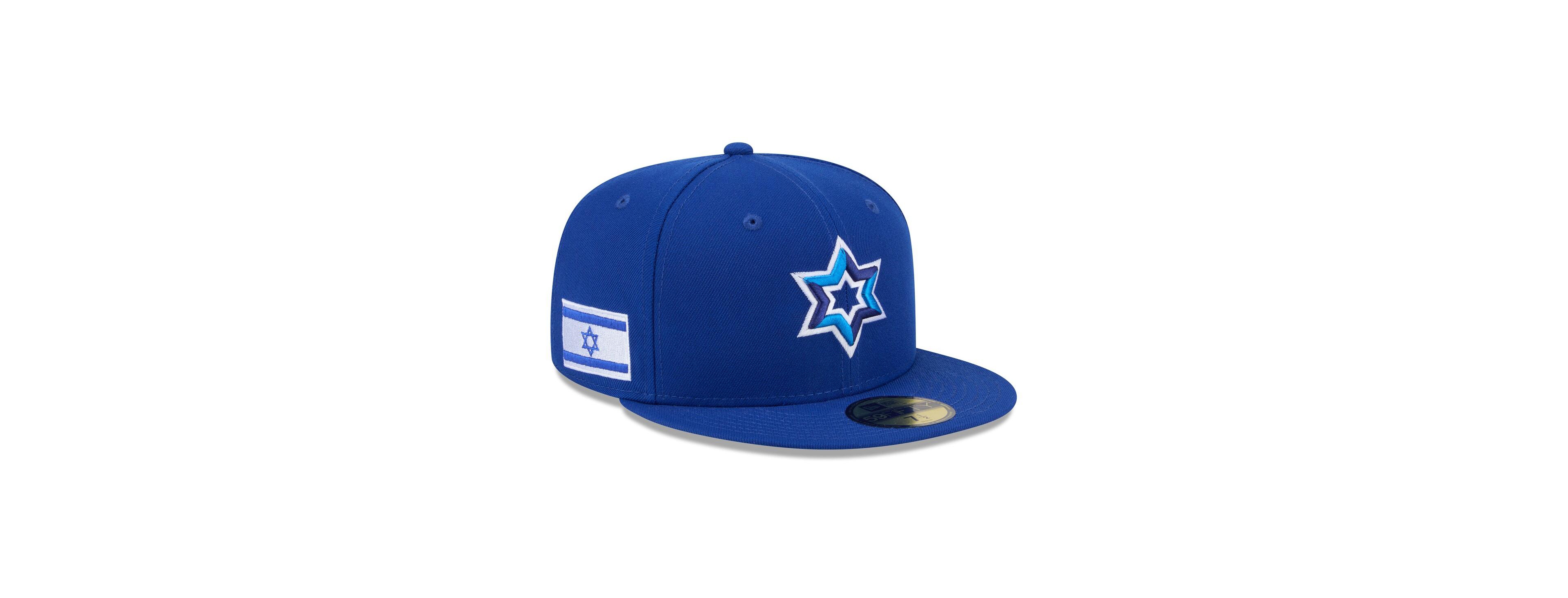 New Era Men's Blue Israel Baseball 2026 World Classic 59FIFTY Fitted Hat