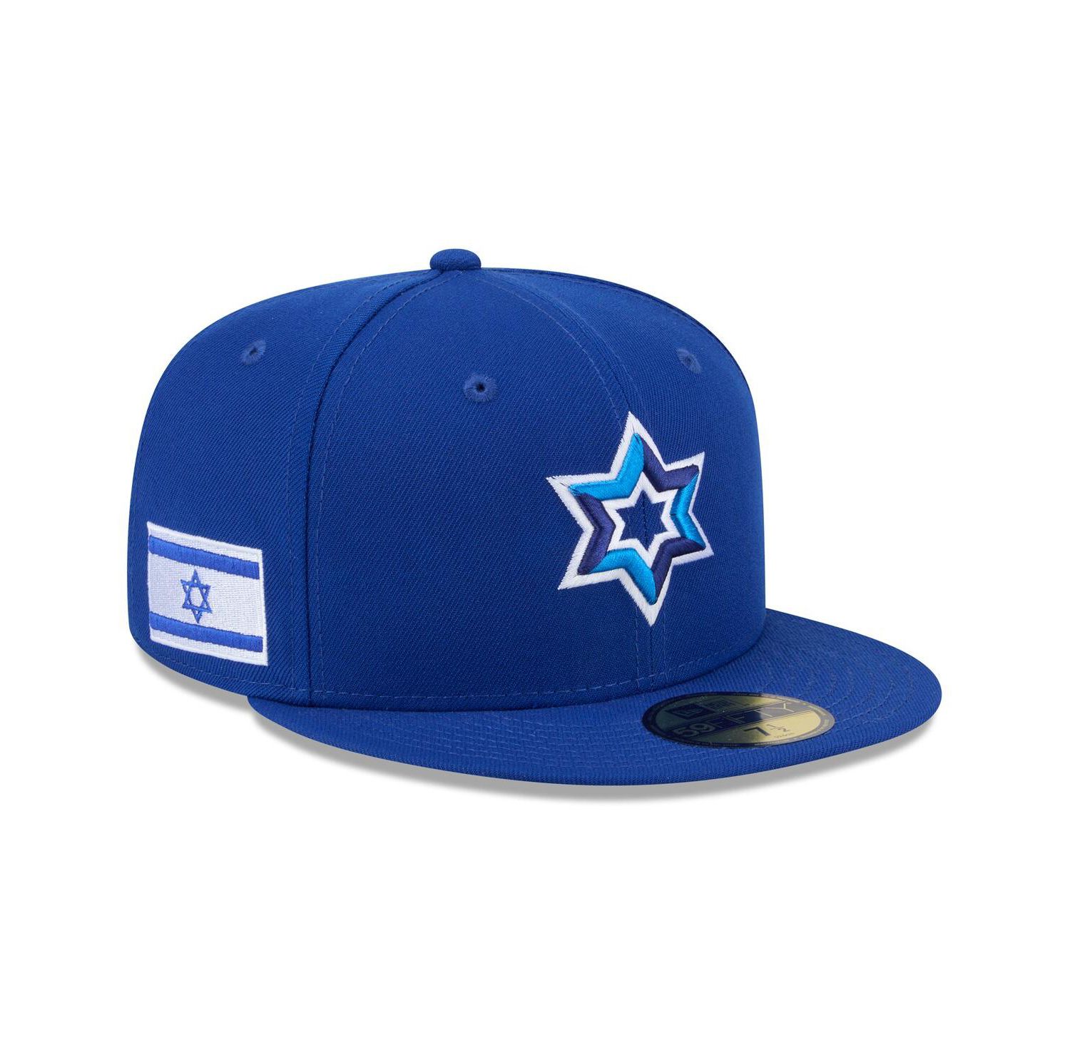 Men's Blue Israel Baseball 2026 World Baseball Classic 59FIFTY Fitted Hat