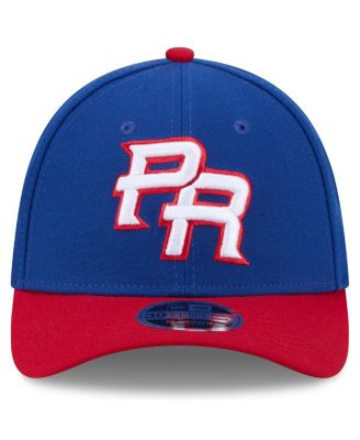 Men's Blue/Red Puerto Rico Baseball 2026 World Baseball Classic M-Crown 39THIRTY Flex Hat