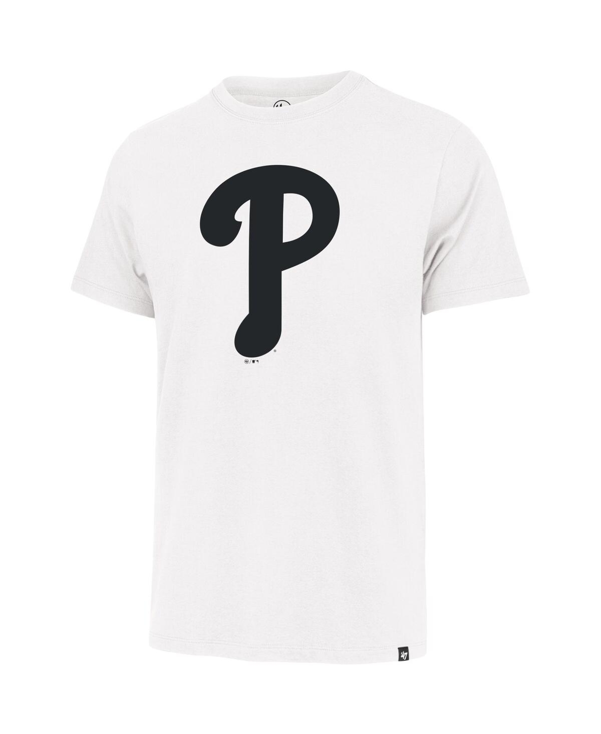 47 Brand Men's White Philadelphia Phillies Imprint Franklin T-Shirt