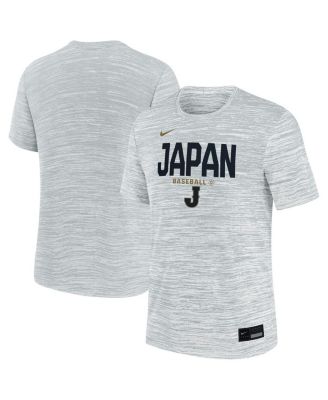 Big Boys and Girls White Japan Baseball 2026 World Baseball Classic Authentic Collection Velocity Dri-FIT T-Shirt