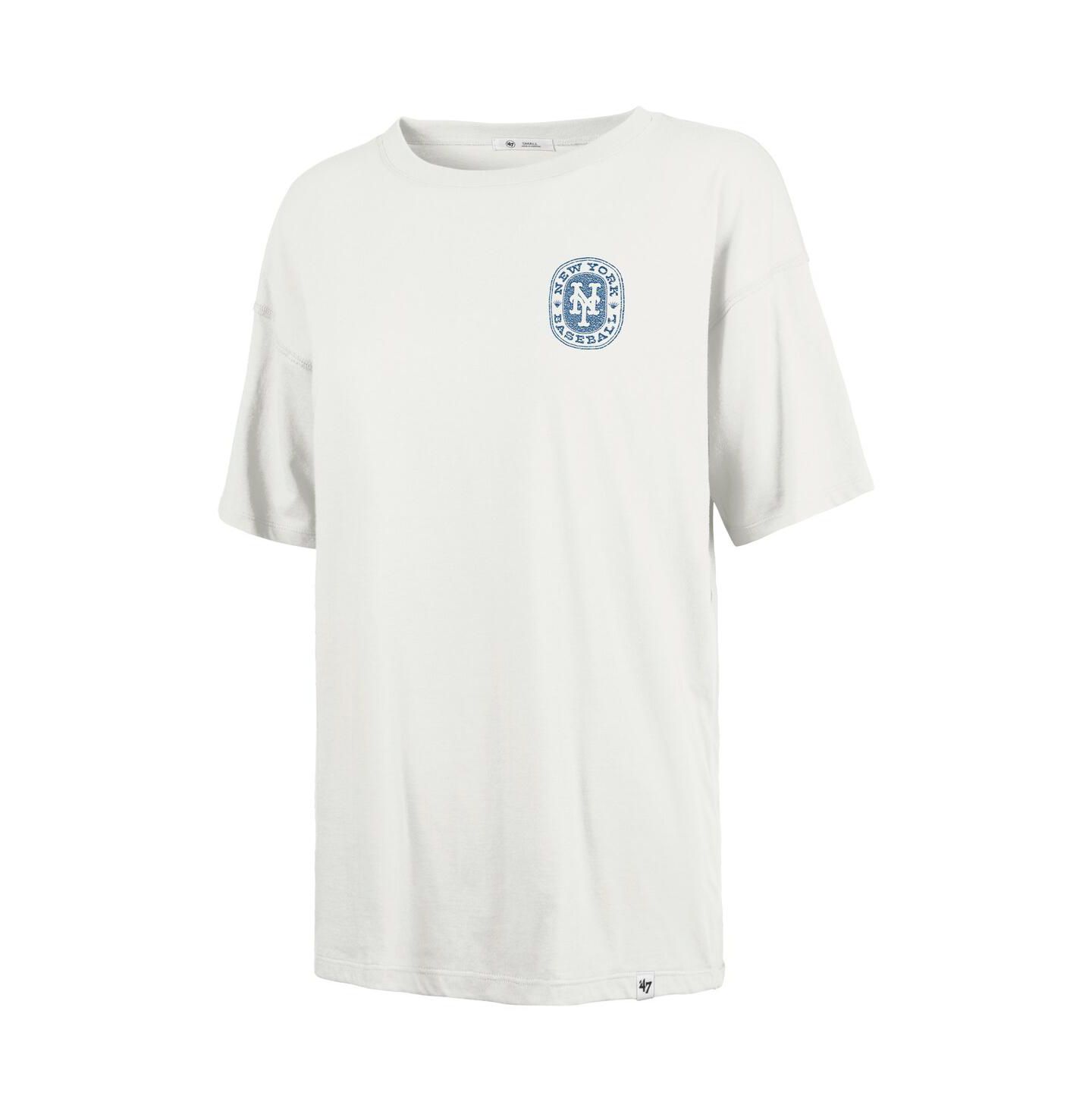 Женская футболка '47 Brand Natural New York Mets Back Canyon Sadie — фото 2