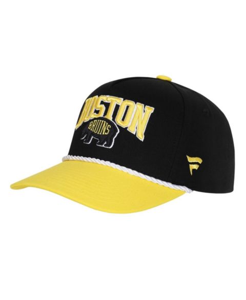 Детская кепка Fanatics Black Boston Bruins 2026 NHL Stadium Series Team A-Frame Adjustable Hat