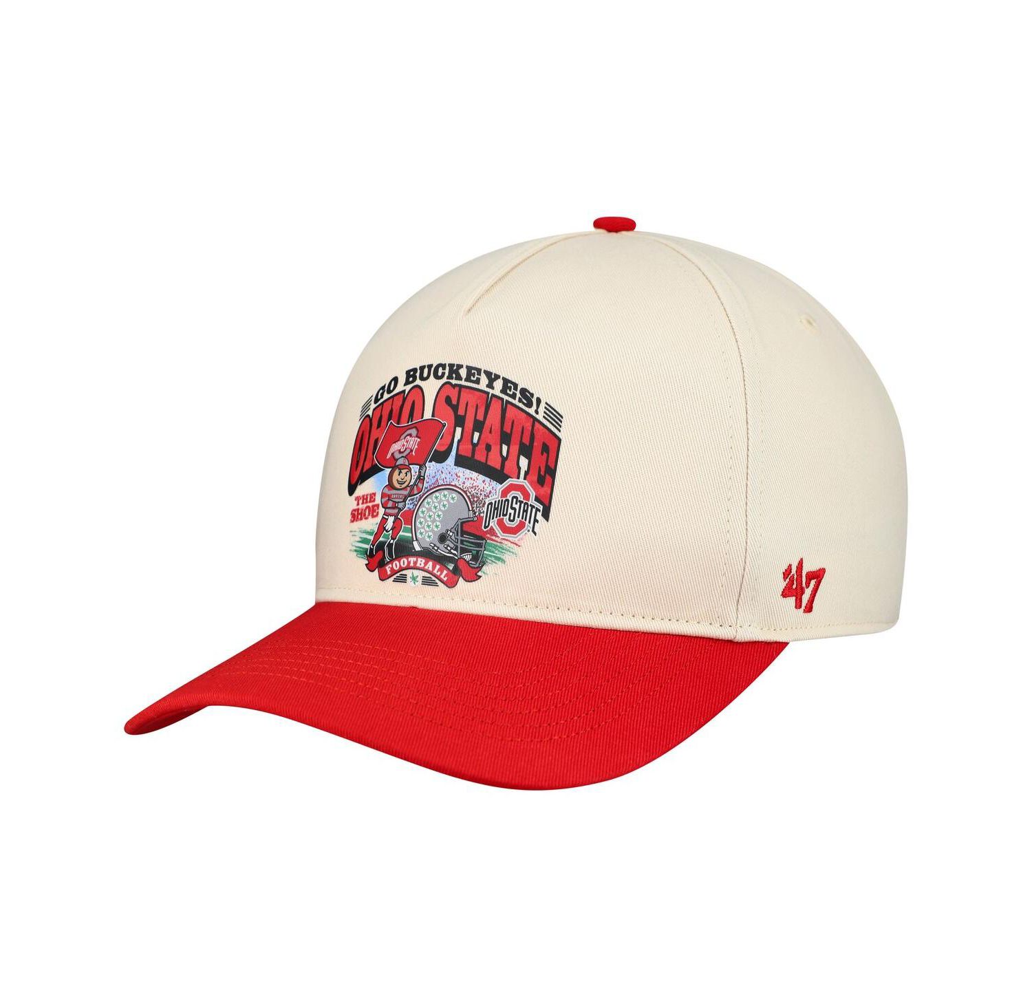 Men's Natural Ohio State Buckeyes Unstructured Hitch Hat