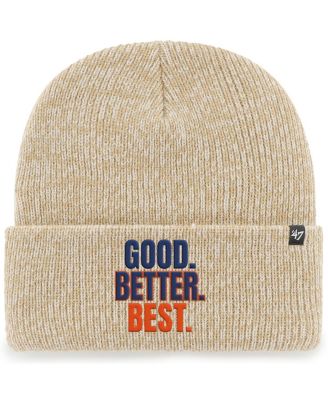 Men's Khaki Chicago Bears Good Better Best Cuffed Knit Hat