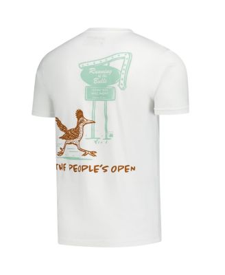 Men's & Women's White WM Phoenix Open Running of the Bulls T-Shirt