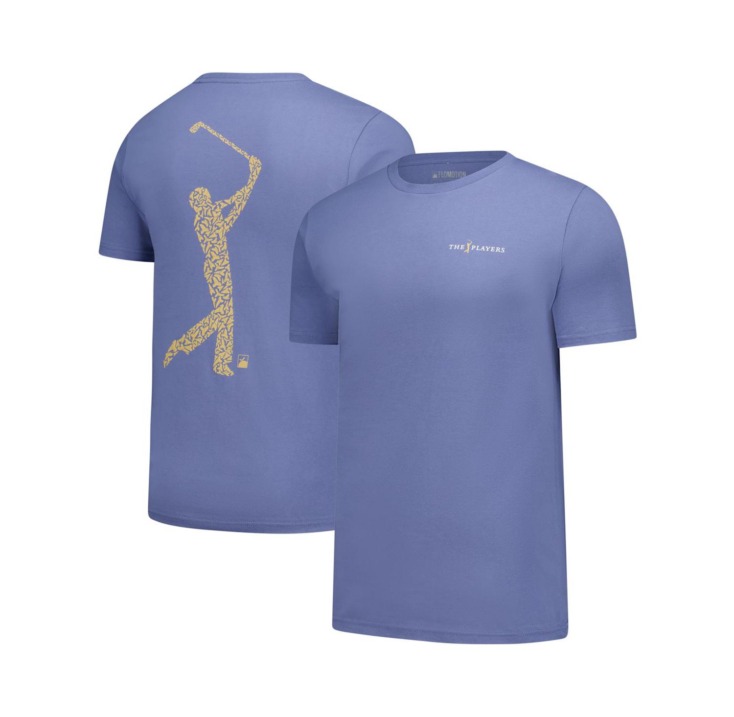 Men's & Women's Blue THE PLAYERS Toothy Goldman T-Shirt