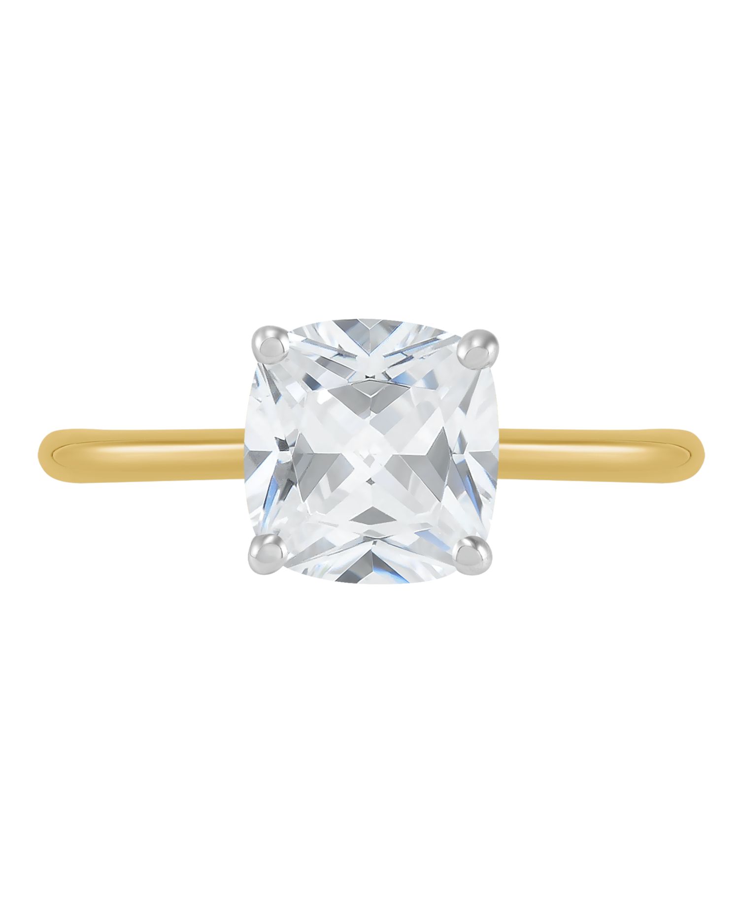 IGI Certified Lab Grown Diamond Solitaire Engagement Ring (2-1/2 ct. t.w.) in 14k White Gold or 14k Two Tone Gold