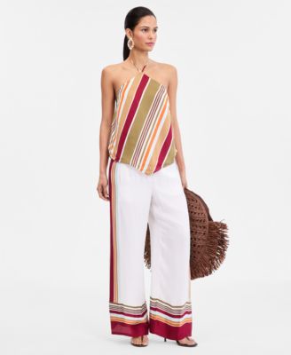 Women's Printed Halter Top