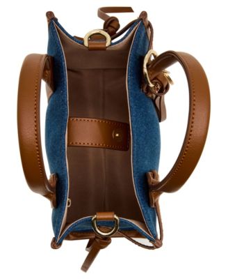 Logand Denim Mini Tote Bag