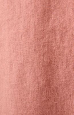 Women's Short Sleeve V-Neck Dipped Hem Blouse