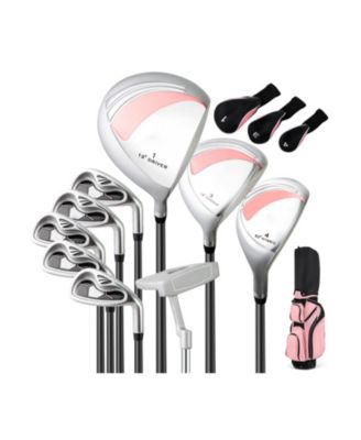 10-Piece Ladies Complete Golf Club Set with Alloy Driver